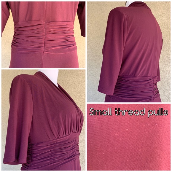 🔥5/$20🔥 “Evan Picone” Jersey Dress size 10 - Picture 4 of 8